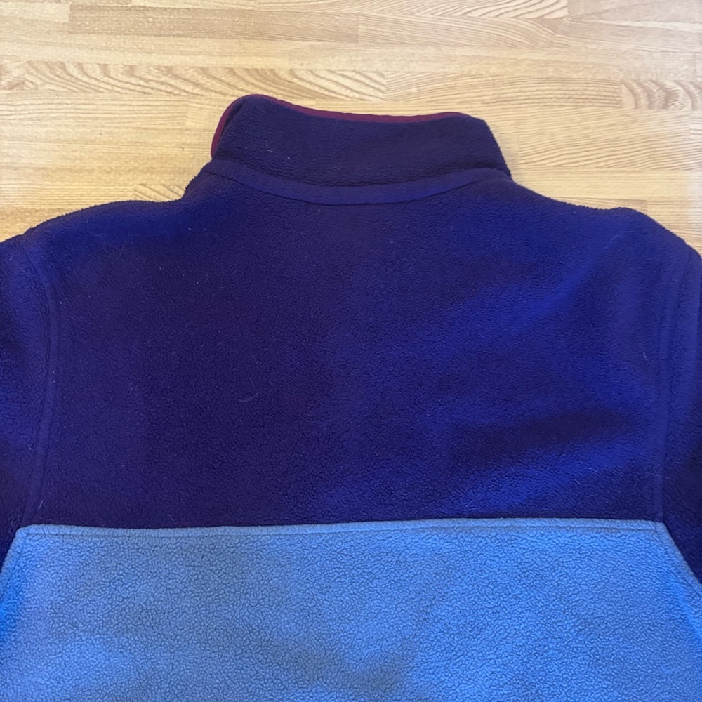 Patagonia Synchilla Snap-T Pullover Women's XS Purple Colorblock Fleece - Picture 11 of 14